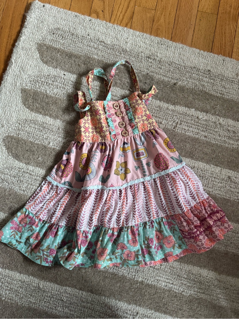 Matilda Jane Tiered Sundress with Ruffle Trim